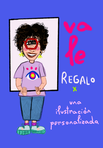 Vale regalo: Ilustración personalizada