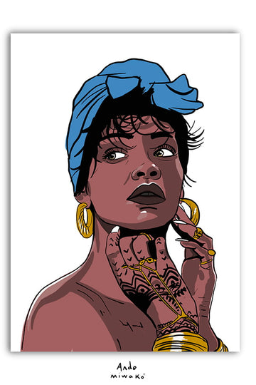 Lámina personalizada de Rihanna